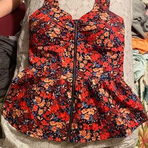 Flower zip top